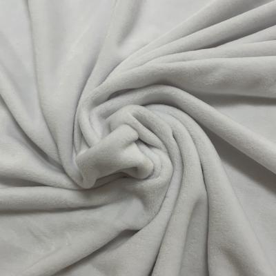 China Hot Sales High Elastic Two Faces Polyester Spandex Different Brushed Velvet Fabric Shrink-Resistant for sale