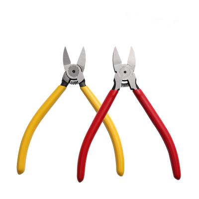 China Electronic Mini Cutting Stripper Diagonal Pliers Professional Electrical Wire Cable Cutters Wire Stripper Pliers for sale