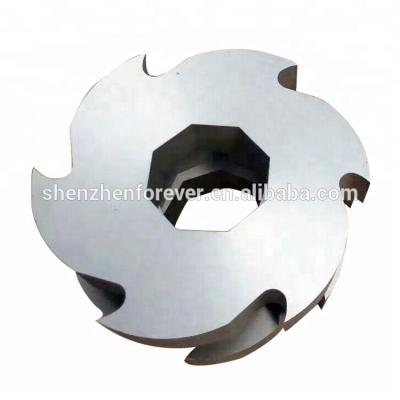 China Forever Recycling Plastic Multi Hook Shredder Blades And Knives for sale