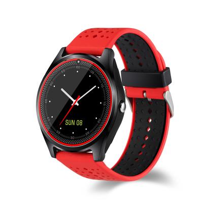 China Hot Selling MP3 Playback Smartwatch Wrist Mobile Smart Watch Phone With Heart Rate Monitor for sale