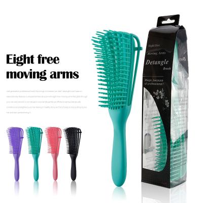 China New Design Pain Care Anti-knot Massage Scalp Free Anti-static Waterproof Comb Head Massage Comb Hair Brush for sale