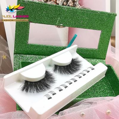 China 10 magnet lashes and flexible 3D lashes double sided with magnetic eyeliner lashes for sale