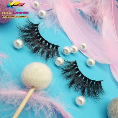 China OEM dropship 3D mink real 100% natural soft 25mm fluffy bulk rovings for sale