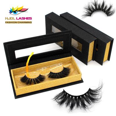 China Natural Soft Wholesale Custom Packaging Lashes Own Brand 100% Real Mink Lashes 3D Private Label Mink Lashes for sale