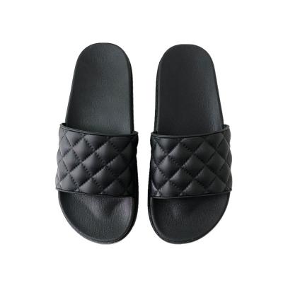 China Fashion Trend 2023 New Style Rhomboid Fashionable Simple Slippers for Women Home Casual Outer Wear Home Beach Style for sale