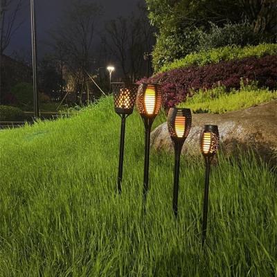 China LANDSCAPE Outdoor Party Lights Solar Garden Flame Atmosphere Lights Decorative Lawn Landscape Lights for sale