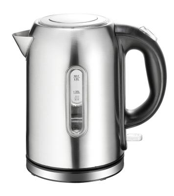 China 360 Degree Base Rotating Small Household Electric Kettle With Power-Smart Base Stainless Steel Rotating Electric Kettle for sale