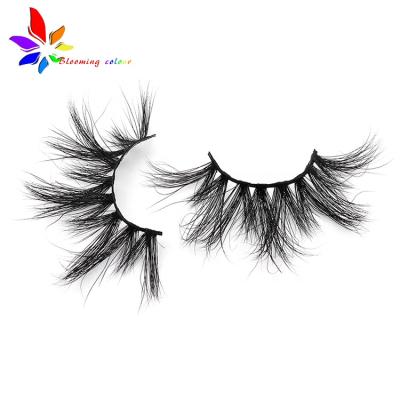 China Natural Long 10-25mm Private Label Eyelashes Super Dramatic Cruelty Free 3D Mink Lashes With Custom Made Packaging for sale