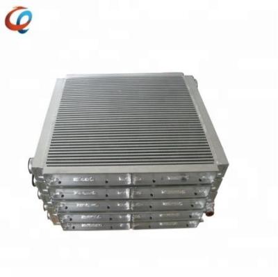 China Customized Oil Cooled Machinery Repair Shops And Bar Air Plate Radiator For Air Compressor for sale