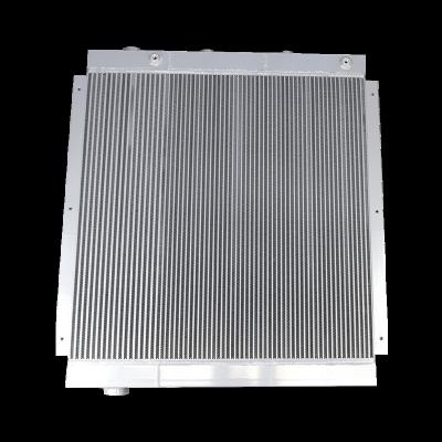 China High Performance High Efficiency Light Weight Welded Aluminum Core And Plate Air Compressor Bar Oil Cooler for sale