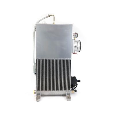 China High Efficiency High Quality Fin Welded Tank 15L Concrete Mixer Truck Aluminum Integrated Oil Cooler for sale