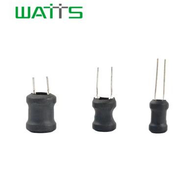 China PCB Customized Radial Core Magnetic Inductor Drum Ferrite Coil Leaded Power Inductors for sale