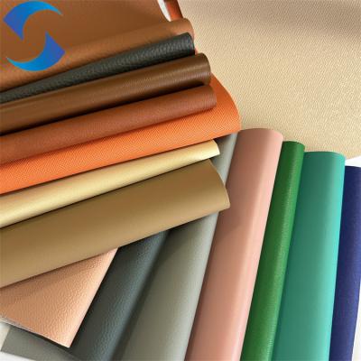 China Nieuw product PVC synthetisch leer autostoeltjes geïmpregreerde leerstof Huisgewas textielstof textiel grondstof Te koop