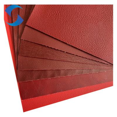 China Shoes Bags Belt Decoration PVC Leather Fabric Embossed fabric PVC Synthetic Leather Upholstery Leather Cloth Fabrics zu verkaufen