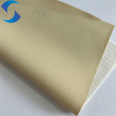 China Factory faux PVC fabric Synthetic Leather fabric for Sofa Furniture Rexine car seat cover for sale