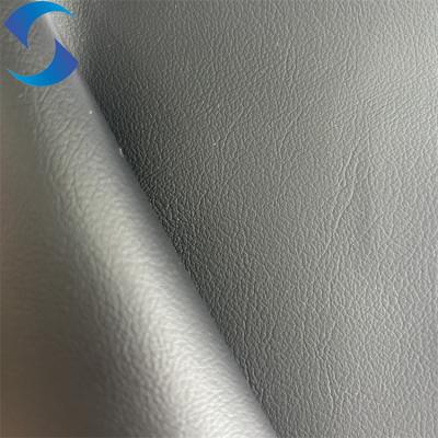 China Woven Backing PVC Leather Fabric Ideal faux leather fabric rolls for leather bag à venda