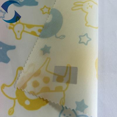 Chine Impression numérique de dessins animés en polyester en tissu de taffeta imperméable à l'eau pour enfants à vendre