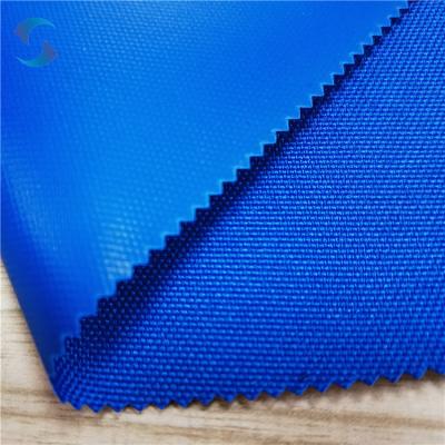 China 150CM Wide PVC Coated 100% Polyester 600D Oxford Fabric Outdoor 447gsm Weight / 600D*600D for sale