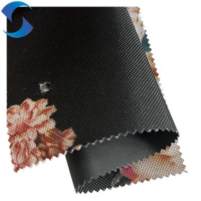 China 155CM Digital Printing Flower Pattern Custom Pattern 600D Oxford Waterproof Polyester Fabric for sale