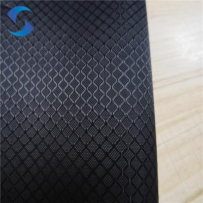 China Repelente de água Jacquard Oxford Tecido PVC revestido para tecidos de exterior à venda