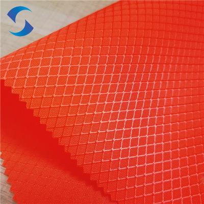 China 148gsm Diamond Honeycomb Pattern Outdoor 100 Polyester Oxford Fabric For Bag Tent Luggage for sale