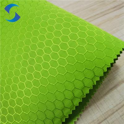 China PVC Coated Waterproof Grade 3-4 Colorfast 210gsm Polyester Oxford Jacquard Fabric For Outdoor Bag for sale