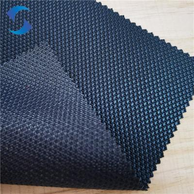 China 720D*720D Kreuz Jacquard Stoff 100 Polyester 58/60 Wasserdicht Tränenbeständig PU Beschichtet Oxford Stoff für Gepäck zu verkaufen