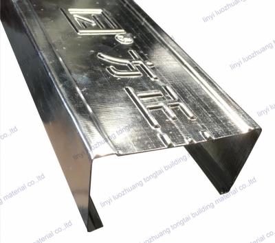 China Solid: Rust Resistant Galvanized Steel Stud And Track For Drywall Partition for sale