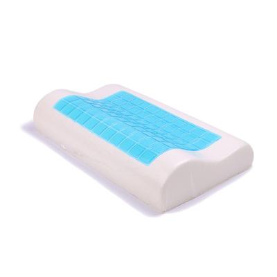 China Neck Cold Support Protection Wholesale Foam Infused Fom Gel Cooling Cool Pillow for sale