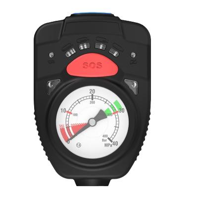 China ZHENGZE CE Marine Acidproof Intelligent Alarm Pressure Gauge for SCBA ZHD-S3100 100mm*66mm*38mm for sale