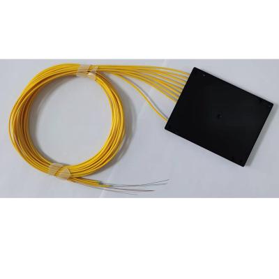 China New Top Quality 1*8 PLC Box Splitter Single Mode Outdoor/Indoor Sale Yellow Empty Tube for sale