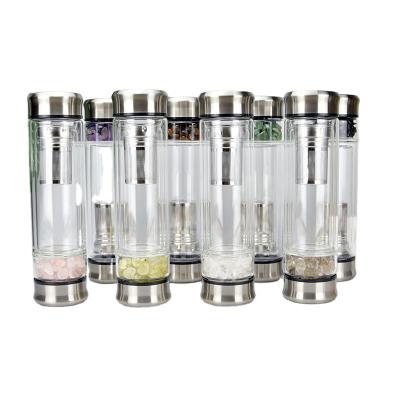 China Sustainable wholesale price 500ml custom color clear Straight Skinny glass tumbler With Lid for sale