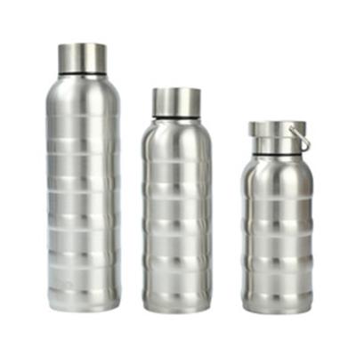 China Sustainable Custom Logo 600ML travel single wall stainless steel insulated water bottle for sale