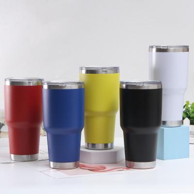 China Convenient Cross border 30oz stainless steel car cup portable car ice bully cup waist type thermos cup large capacity cold beer cup for sale