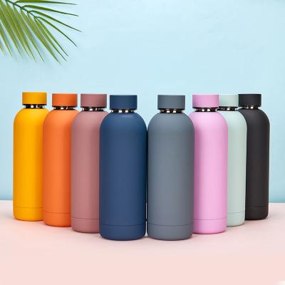 China Safe Food Grade 04 stainless steel thermos cup creative vacuum coke bottle portable car sports kettle student cup thermos cup for sale