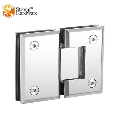 China Easy To Install & Safe Shipping & Handling - Satin / Frameless Glass Door Hinge 180B 180 Degree Bathroom Mirror To Fit Types Of Shower Door Hinges for sale