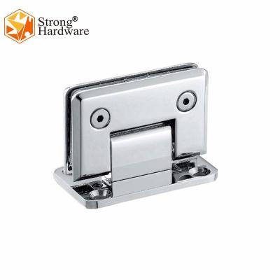 China Easy To Install & Safe Shipping & Handling - 90B Double Side Hanging Frameless Glass Flange Bathroom Shower Door Hinge for sale