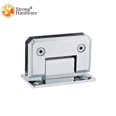 China Modern Zinc Alloy Beveled Edge and Bevel 90 Degree Shower Enclosure Door Glass Hinge for sale