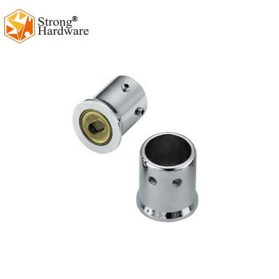 China PC-903 Zinc Alloy Shower Room Bathroom Shower Door Fitting / Brass 19/25mm Tube Glass Corner Connector for sale