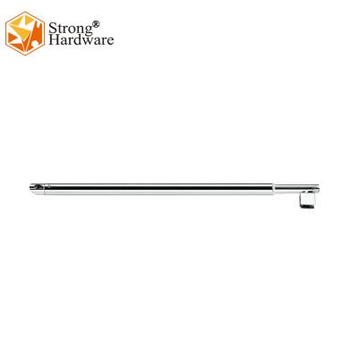 China Modern Wall To Glass Flexible Stainless Steel Support Bar For Shower Room for sale