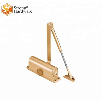 China No Damage After Opening/Closing 300000 Times Automatic Hydraulic Buffer Door Closer Setting Door Aluminum Alloy Fireproof Door Closer for sale