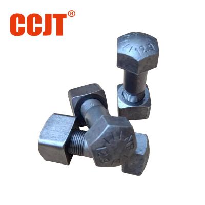 China Heavy Duty Forged Excavator Bolt For PC300 D65 D85 Metric Thread for sale