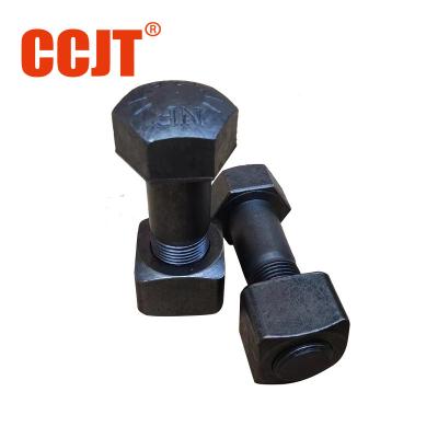 China Excavator Bolt And Nut Grade 12.9 Nut Bolt For Track Chain Assembly Sprocket for sale