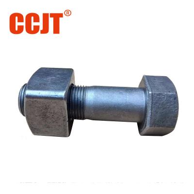 China Excavator Spare Parts Track Chain Track Shoe Bolt Cold Forming Hot Forging for sale