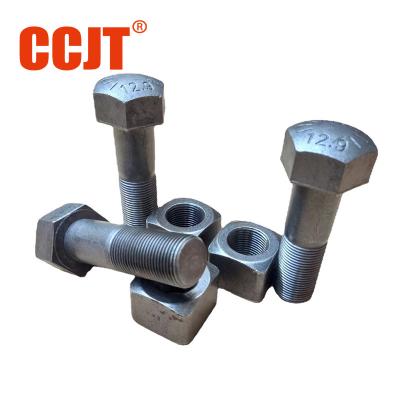 China Excavator Bucket Parts 7X2564 Hex Bolt And Nut Excavator Track Bolts for sale