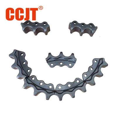 China d4h d5 pc200 undercarriage bulldozer Excavator Track Sprocket Heat Treatment for sale