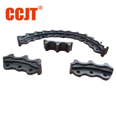 China EC400 Excavator Undercarriage Parts Track Driving Gear Ring 1022168 Motor Sprocket Rim for sale