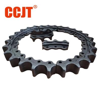 China Excavator Front Stainless Steel Excavator Sprocket Bulldozer Guide Wheel D50 for sale