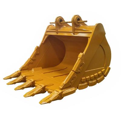 China Heavy Duty  Standard General Bucket For Mini Excavator Heat Treat for sale