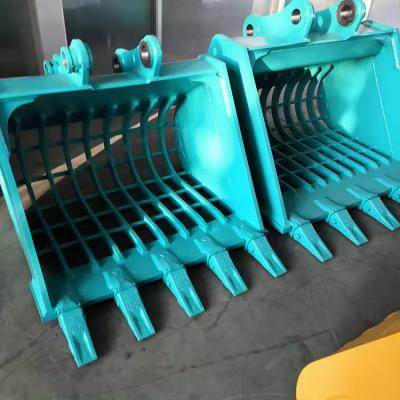 China OEM bouwmachines graafmachine graafbak hoogsterke draagbare staal Te koop